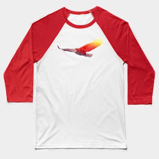 Rainbow Eagle Baseball T-Shirt